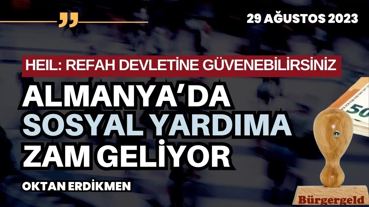 Almanya’da sosyal yardıma zam