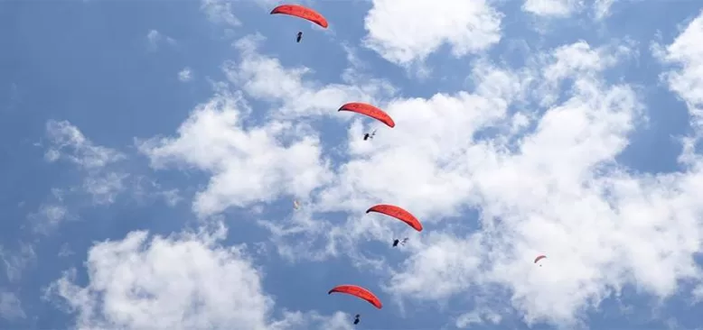 Babadağ'dan 7 ayda 102 bin 53 yamaç paraşütü uçuşu yapıldı