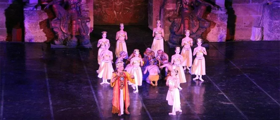 Aspendos Opera ve Bale Festivali'nde "La Bayadere" balesi sahnelendi
