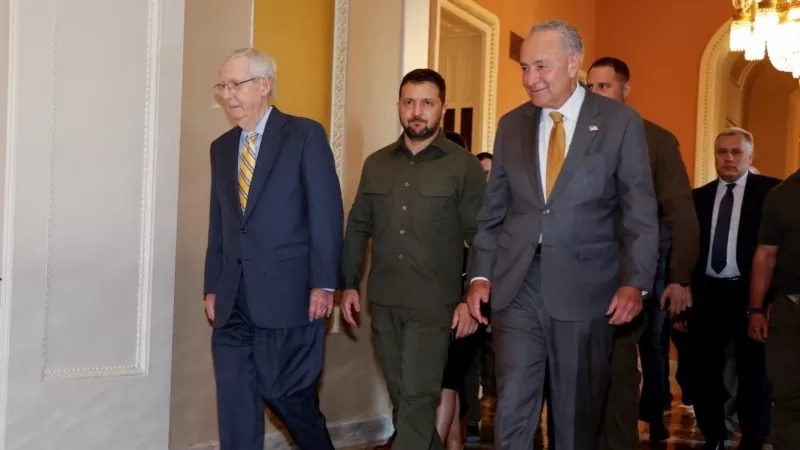 Zelenski Washington’da güçlü destek arıyor