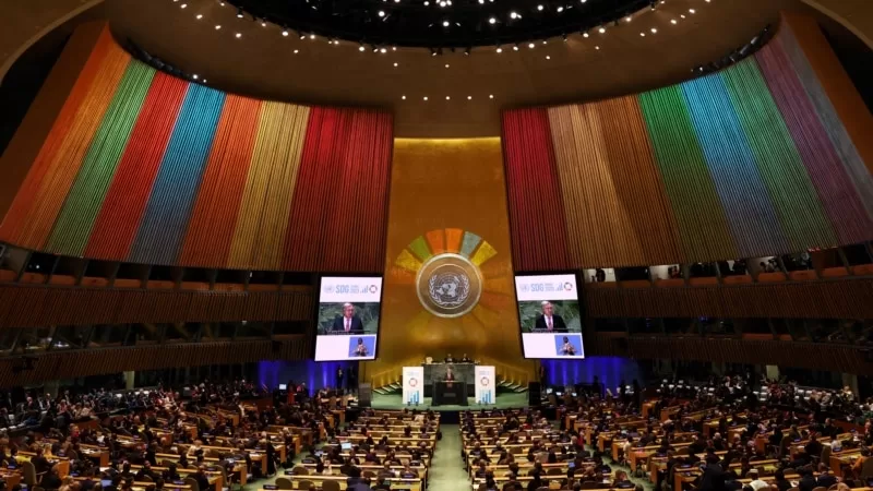 Erdoğan BM’deki “gökkuşağı” renklerinden rahatsız oldu
