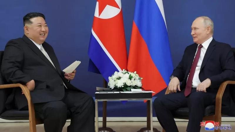 Kim Putin’i Kuzey Kore’ye davet etti