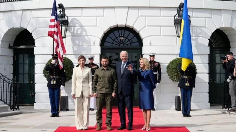 Ukrayna Cumhurbaşkanı Zelenski Washington’da temaslarda bulunuyor 