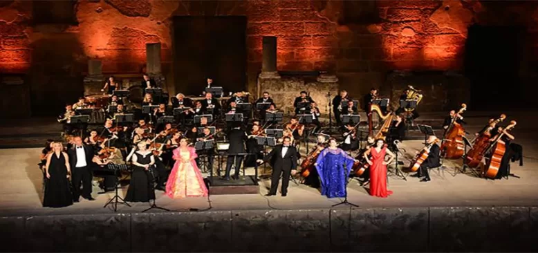 Uluslararası Aspendos Opera ve Bale Festivali'nin kapanışı Gala Konser ile yapıldı