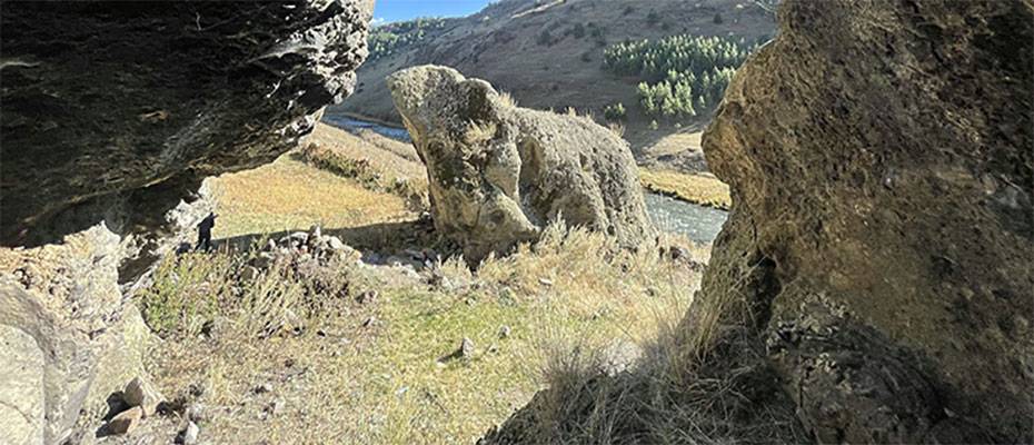 Ardahan’da tarihi mağaraların bulunduğu Harosman Kanyonu turizme kazandırılacak