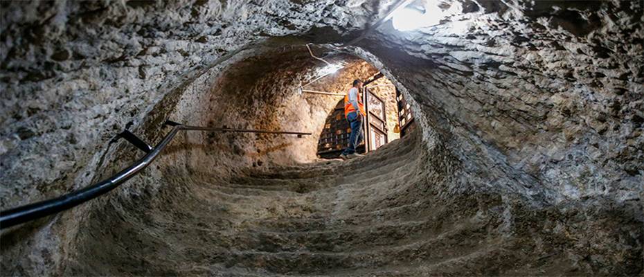 Eğil’deki antik tüneller turizme kazandırıldı
