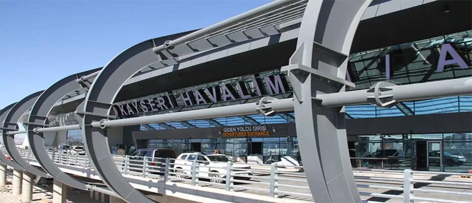 Kayseri Havalimanı yeni terminal binasının yüzde 99’u tamamlandı