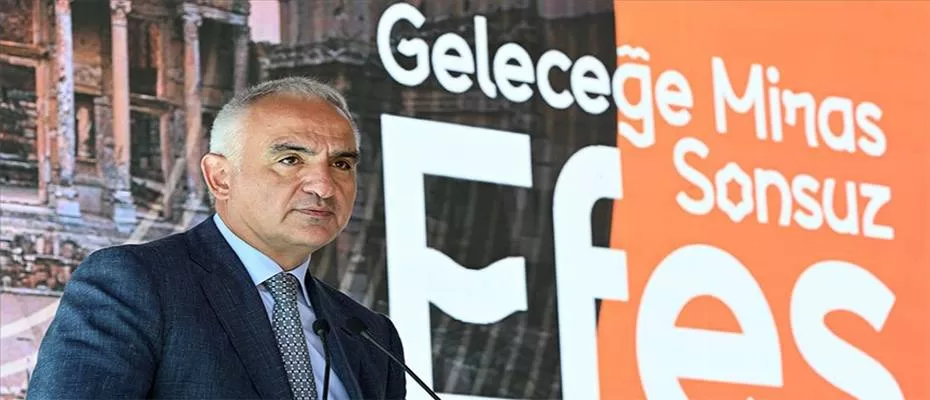Bakan Ersoy: Kazı ve restorasyon çalışmalarını tüm yıla yayacağız