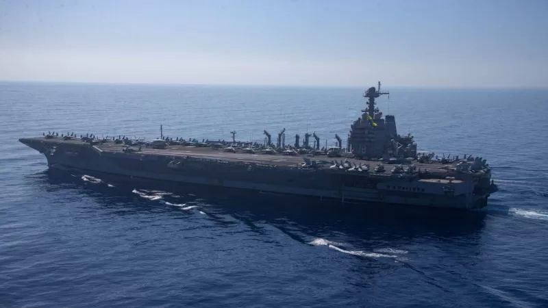 Uçak gemisi USS Gerald Ford Kızıldeniz’deki gerginliğin gölgesinde ABD’ye dönüyor