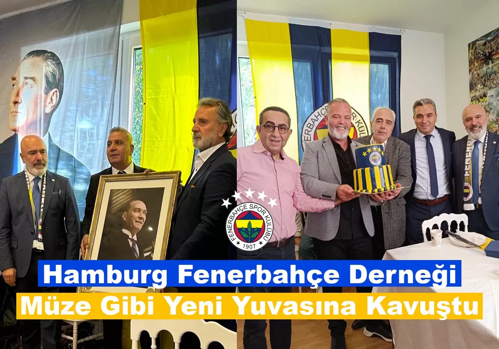 Hamburg Fenerbahçe Derneği yeni yuvasına kavuştu