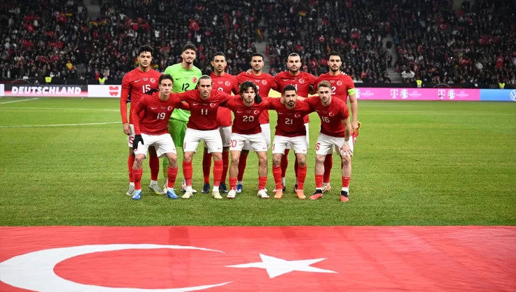 Türkiye deplasmanda Almanya’yı 3-2 mağlup etti