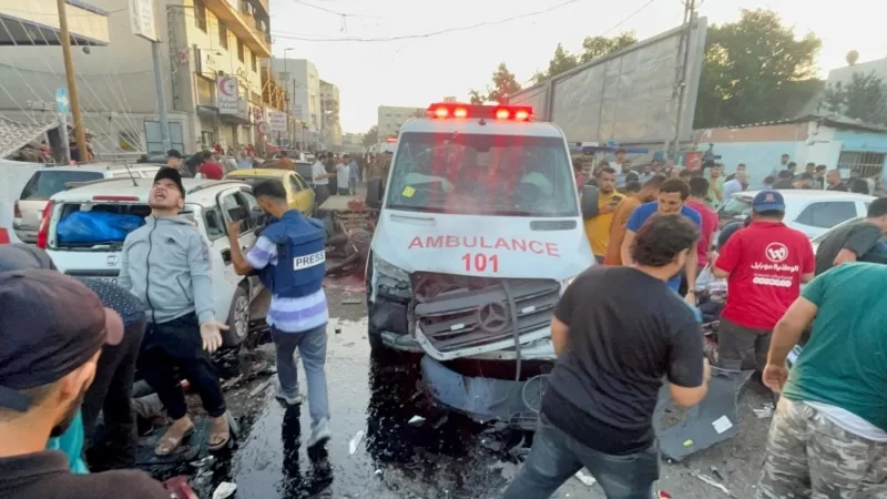 Çok sayıda yaralı ve ölü var