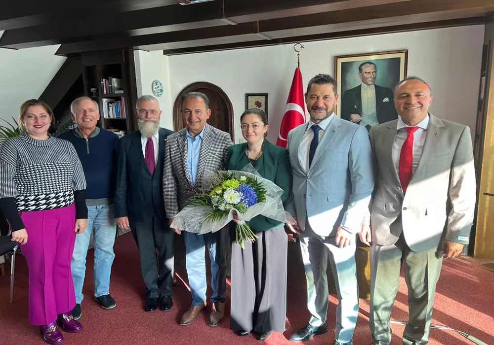 Bavyera Türk Alman Tabipler Birliği ‘nden (DTM) Başkonsolosa anlamlı ziyaret
