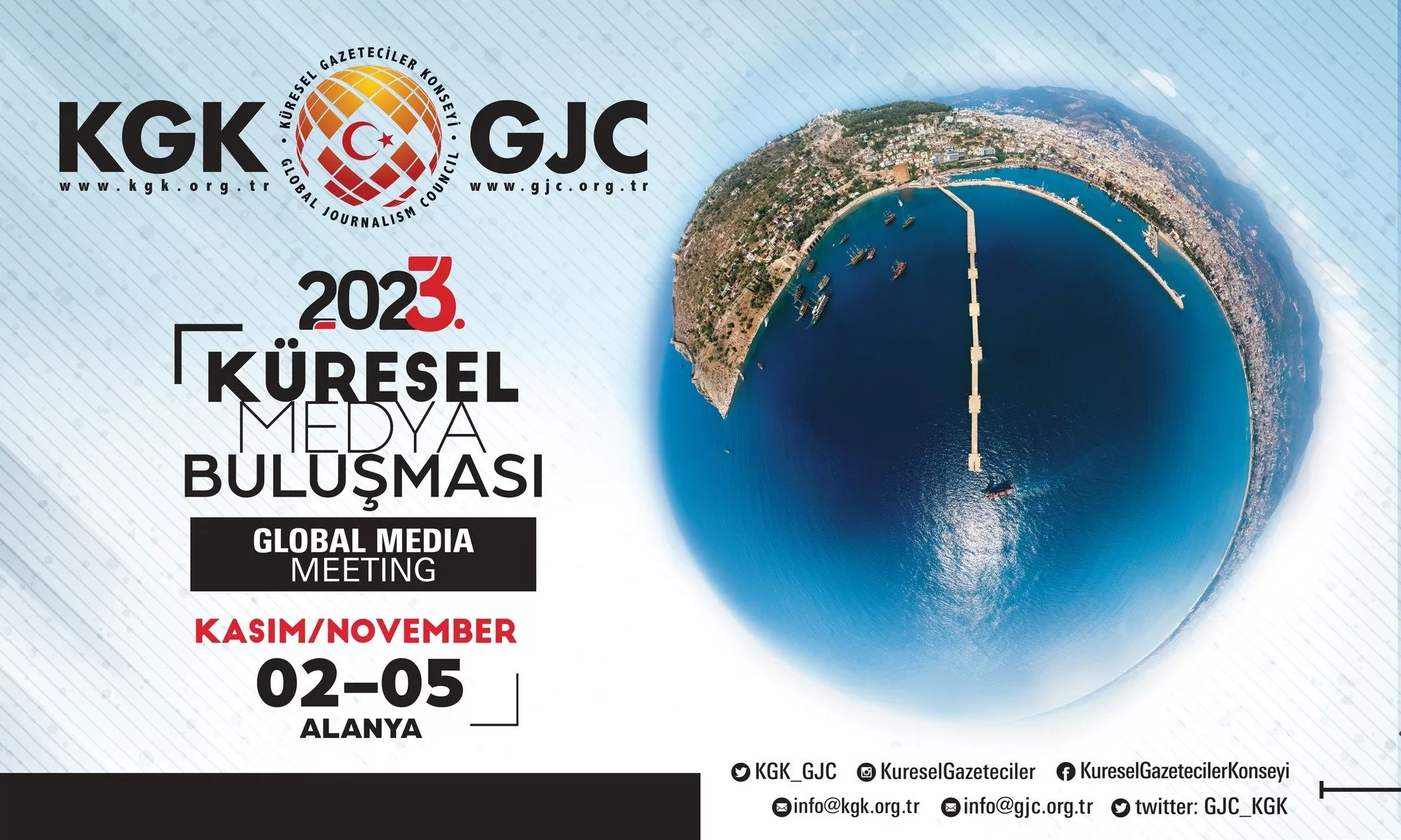 3. Küresel Buluşma 2-5 Kasım’da Alanya’da