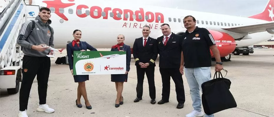 Panathinaikos BC, Corendon Airlines ile uçacak