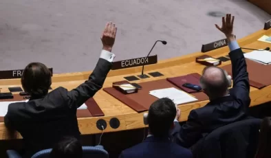 ABD’nin BM Güvenlik Konseyi vetosuna tepkiler yükseldi