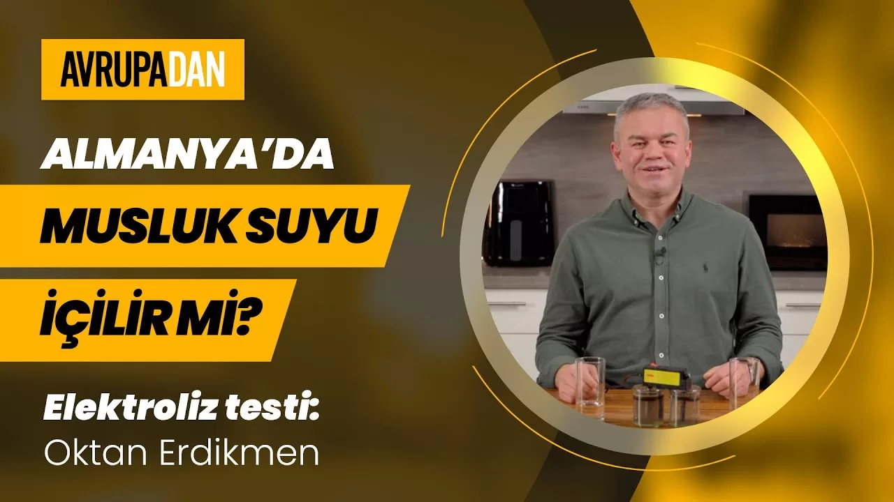 Almanya’da musluk suyu içilir mi?