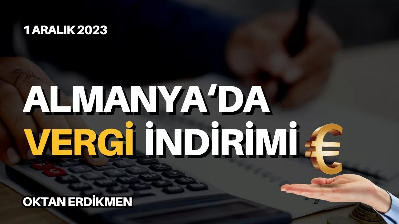 Almanya’da vergi indirimi