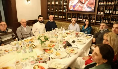 TDU 2023’e veda yemeğinde Tuğra Restoran’da buluştu