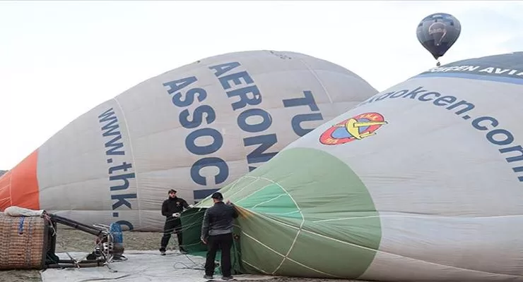 Mısır ve Faslı balon pilot adayları Kapadokya’da eğitim alıyor