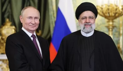 Moskova’da Putin’le görüşen Reisi Batı’nın Gazze’deki “soykırım”ı desteklediğini söyledi