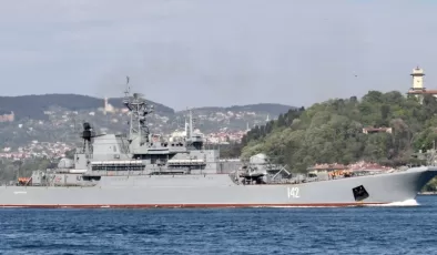 Ukrayna: “Kırım’da Rus donanmasına ait bir gemi vuruldu”