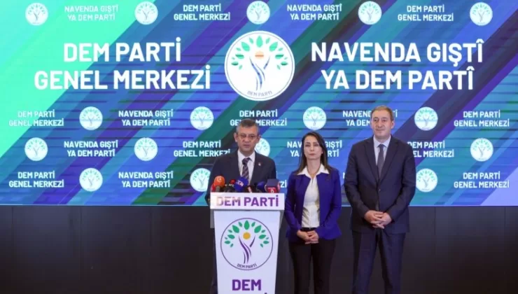 Yerel seçimlerde CHP’nin DEM Parti’yle olası işbirliği nasıl yorumlanıyor?