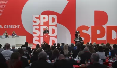 CHP Genel Başkanı Özel, Alman Sosyal Demokrat Parti Kongresi’nde konuştu