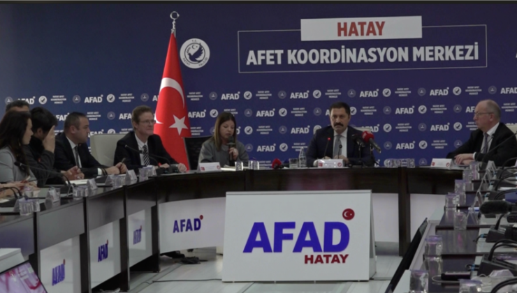 AB Türkiye Delegasyonu deprem bölgesinde: “Unutmadık, desteğimiz sürecek”
