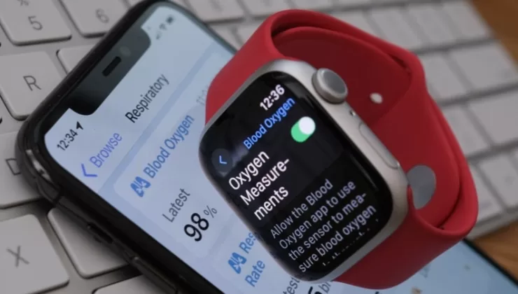 Apple çözümü saatlerindeki oksijen seviyesini ölçme özelliğini kaldırmakta buldu