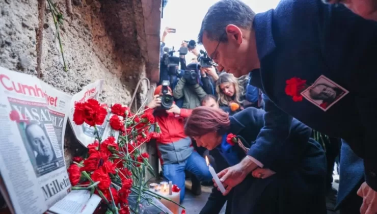 Gazeteci-yazar Uğur Mumcu evinin önünde öldürülmesinin 31’inci yıldönümünde anıldı
