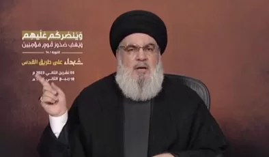 Hizbullah lideri “sessiz kalmayacağız” mesajı verdi, İsrail’e “Gazze savaşını yayma” uyarısı yaptı 