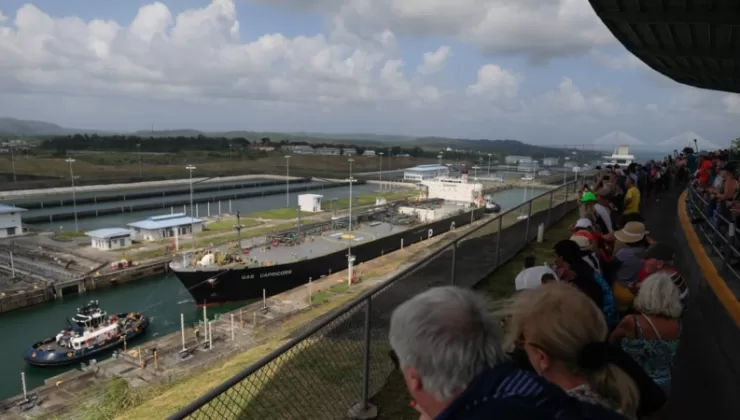 Panama Kanalı’nda kuraklıktan dolayı günlük gemi geçişi 24’e düştü