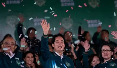 Tayvan’da seçimi bir kez daha Çin’le birleşmeye karşı çıkan parti kazandı