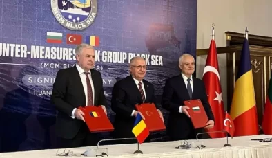 Türkiye, Bulgaristan ve Romanya, Karadeniz’de mayın mutabakatı imzaladı
