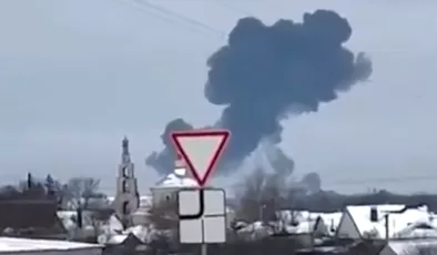 Ukraynalı 65 savaş esirini taşıyan Rus uçağı düştü