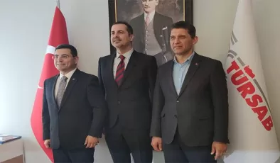 AKP Antalya Büyüksehir Belediye Başkan Adayı Hakan Tütüncü´den Türsab Akdeniz BTK´ya Ziyaret