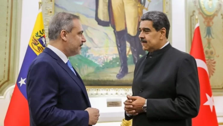 Dışişleri Bakanı Fidan Venezuela Cumhurbaşkanı Maduro’yla görüştü