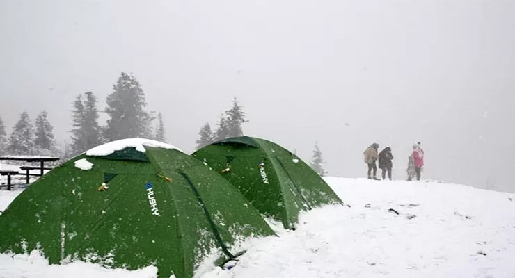 Giresun’da doğaseverler Kümbet Yaylası’ndaki Kar Festivali’nde buluştu