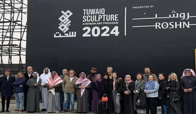 Riyad’da düzenlenen Tuwaiq Heykel 2024 sergisi kapılarını açtı