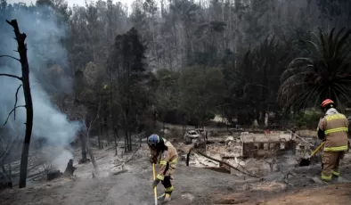 Şili’de orman yangınlarında 112 kişi öldü