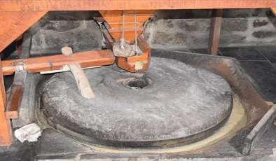 Şırnak’ta 154 yıllık değirmende günde 400 kilogram tescilli Dergul tahini üretiliyor
