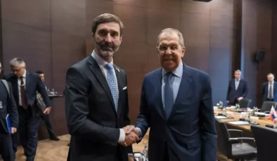 AB üyesi Slovakya Dışişleri Bakanı Blanar Türkiye’de Rus mevkidaşı Lavrov ile görüştü