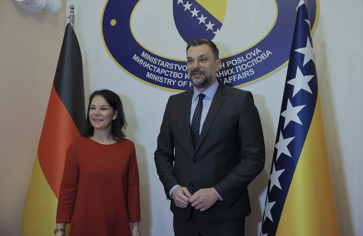 Annalena Baerbock, Bosna Hersek’in AB’ye tam üyeliğini istiyor