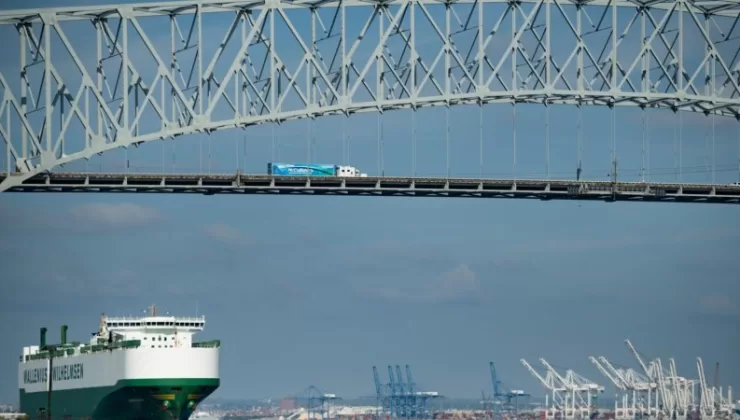 Baltimore kentindeki köprü gemi çarpması sonucu yıkıldı