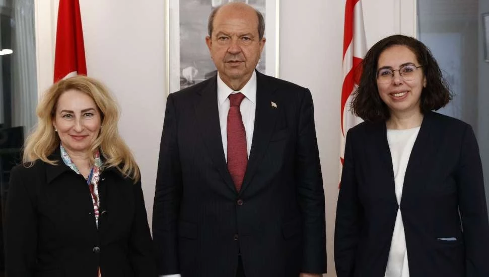 Cumhurbaşkanı Ersin Tatar KKTC Berlin Temsilciliğini ziyaret etti