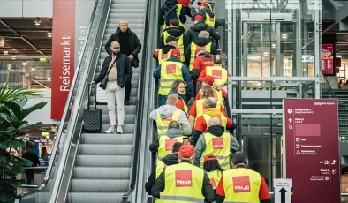 Lufthansa’nın yolcu alanındaki yer hizmetleri personeli 2 günlük greve gidecek