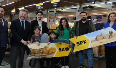 Sabiha Gökçen Uluslararası Havalimanı’ndan Kahire Sphinx uçuşları başladı