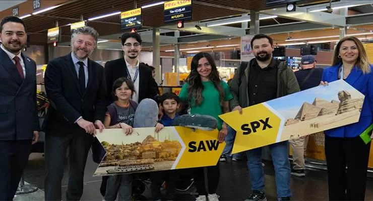 Sabiha Gökçen Uluslararası Havalimanı’ndan Kahire Sphinx uçuşları başladı