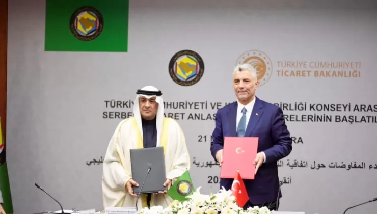 Türkiye ve Körfez ülkeleri serbest ticaret anlaşması için görüşmeler başlıyor